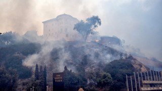 Getty Villa Museum Grounds Burned in Palisades Fire