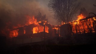 Wildfire Video Shows Devastating Destruction North of Sunset, Homes Decimated