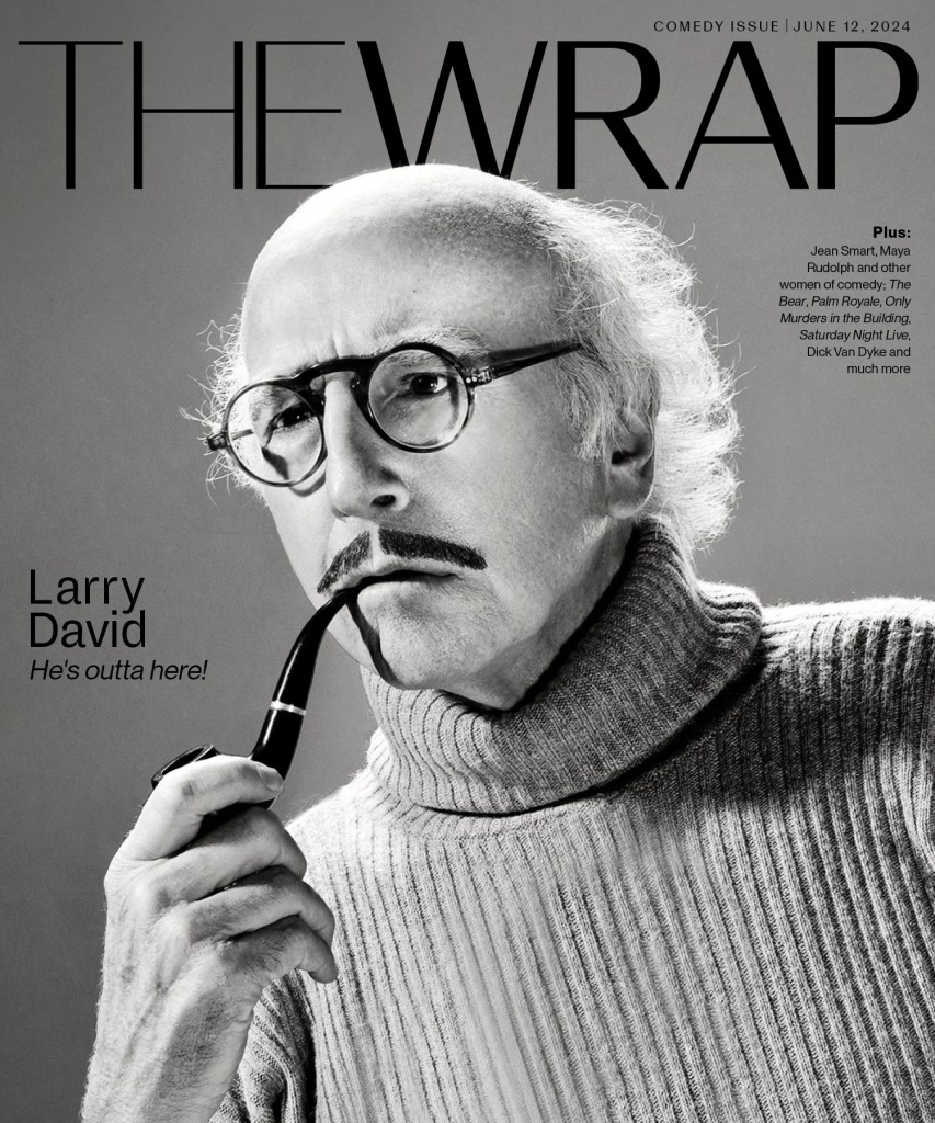 Larry David photographed by Mary Ellen Matthews