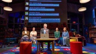 ‘Eureka Day’ Broadway Review: How Concerned Parents Text Their Way to Hell