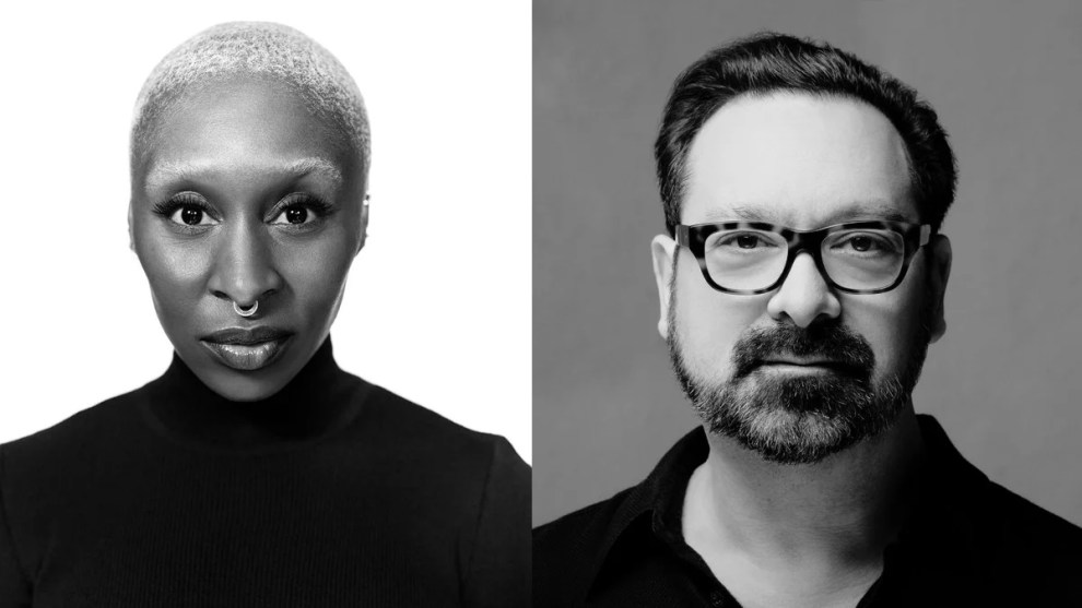 Cynthia Erivo and James Mangold (Sundance)