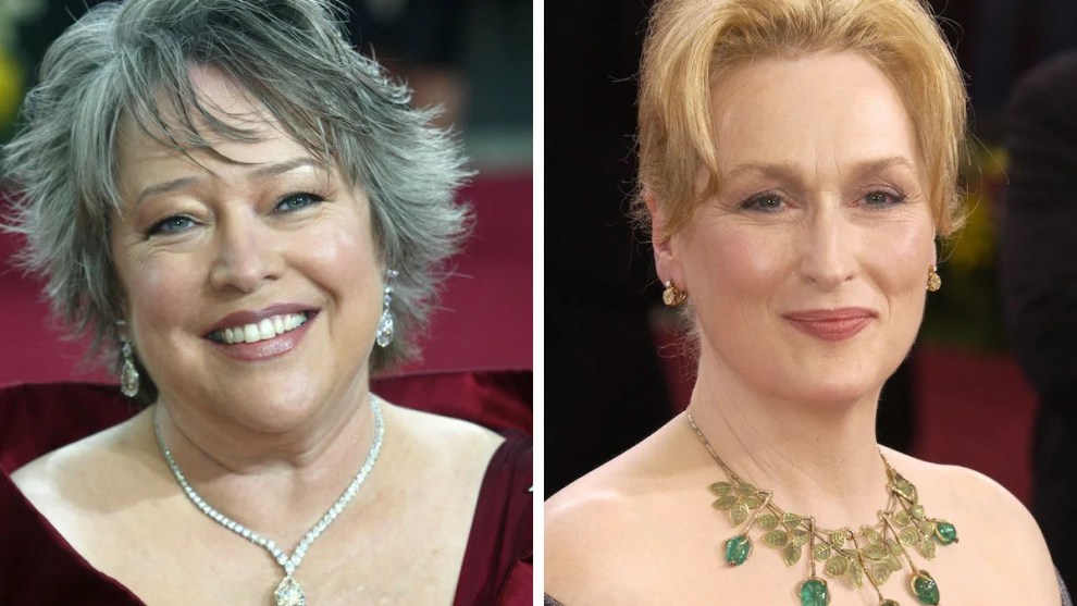 Kathy Bates and Meryl Street 2003 Oscars