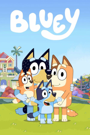 Bluey TV series 2018 poster.