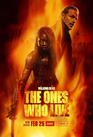 The Walking Dead: The Ones Who Live TV series 2024 poster.