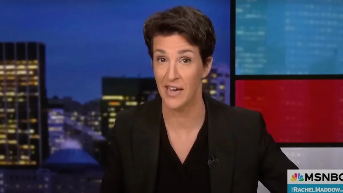 Rachel Maddow (Credit: MSNBC)