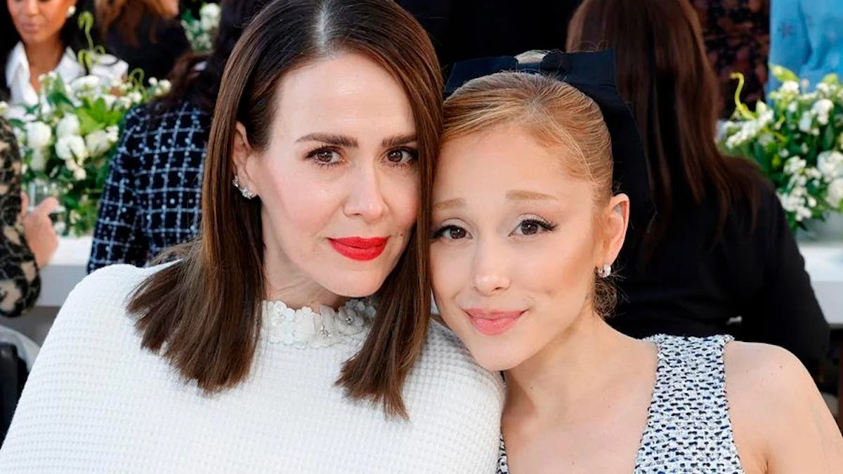 Sarah Paulson and Ariana Grande