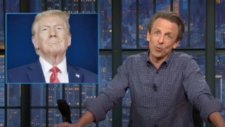 Trump Slams Seth Meyers as ‘Dumb and Untalented,’ Threatens Comcast in Truth Social Rant